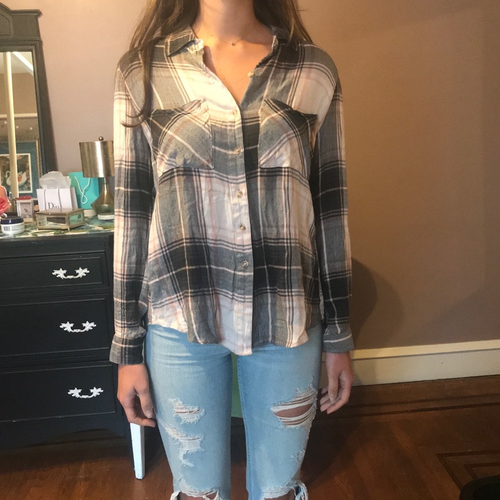Plaid Button Down